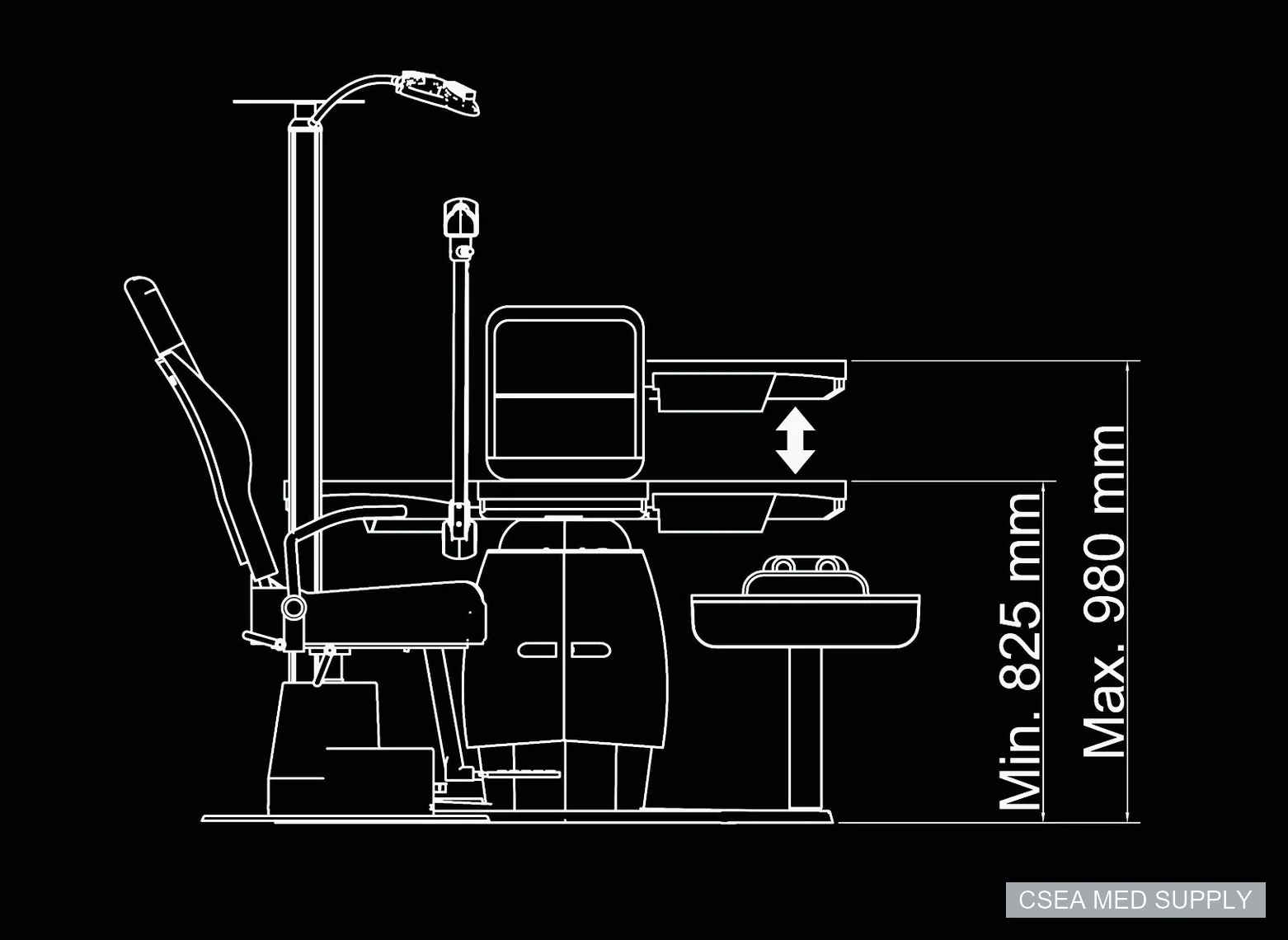 Mazza Optometry Workstation 10.600.00